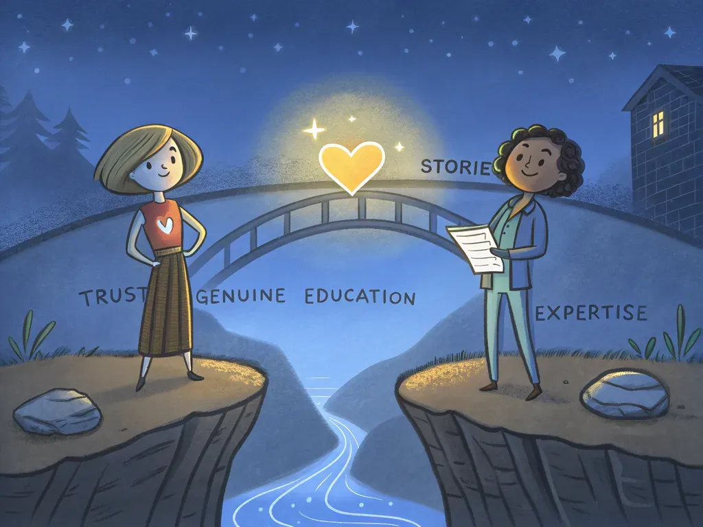 Building Bridges of Trust in Content Marketing